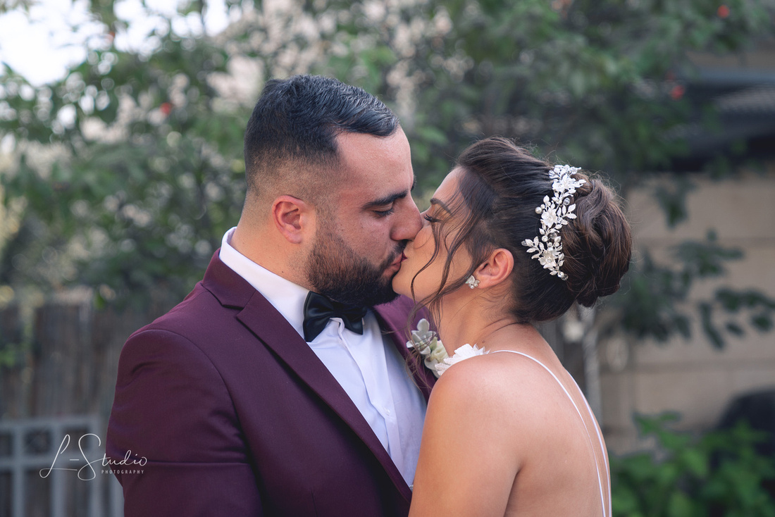 צילום החתונה של דור ומור בגן הארועים גן ורדים - ראשון לציון